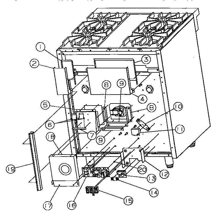 viking refrigerator parts diagram