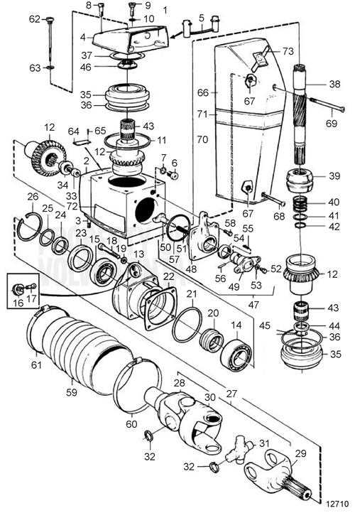 volvo penta 280 outdrive parts diagram