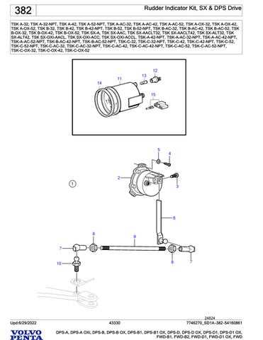 volvo penta dps a parts diagram