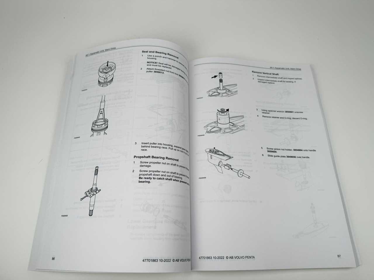 volvo penta dps a parts diagram