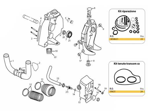 volvo penta sx m outdrive parts diagram