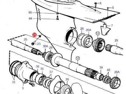 volvo penta sx m outdrive parts diagram