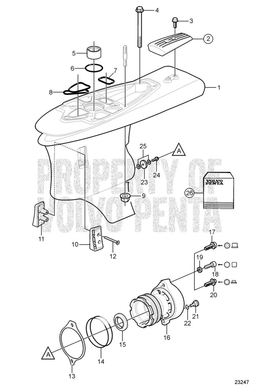 volvo sx outdrive parts diagram