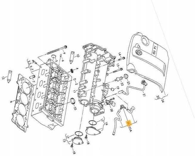 vw 2.0 tsi engine parts diagram