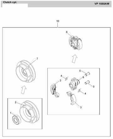 wacker vp1135 parts diagram