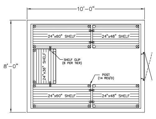 walk in freezer parts diagram