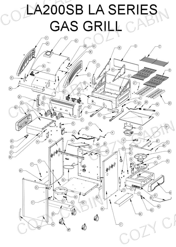 weber genesis silver c parts diagram