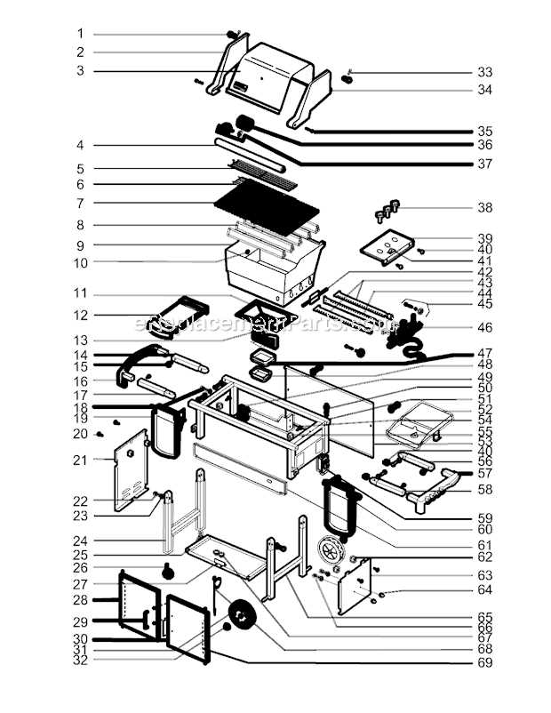 weber genesis silver c parts diagram