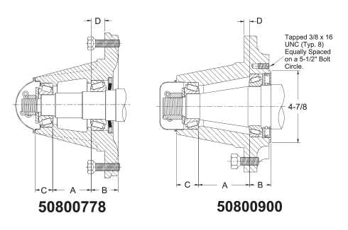 wheel hub parts diagram