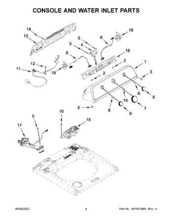 whirlpool water softener parts diagram