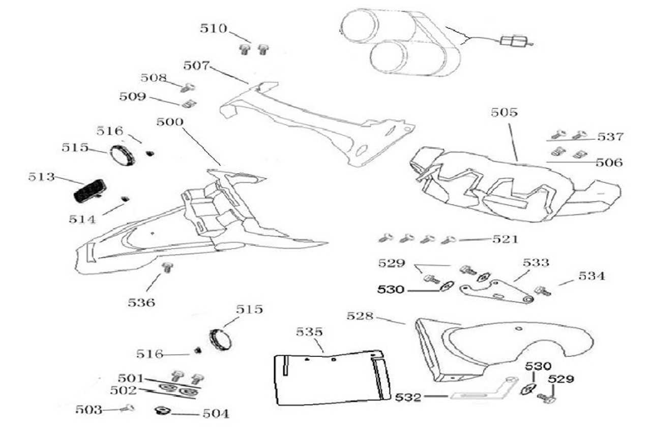 white 508 plow parts diagram