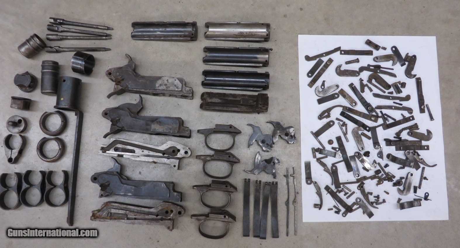 winchester model 1897 parts diagram