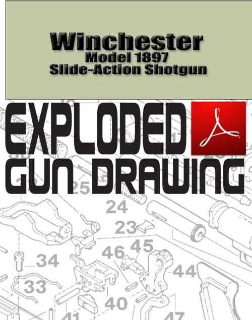 winchester model 1897 parts diagram