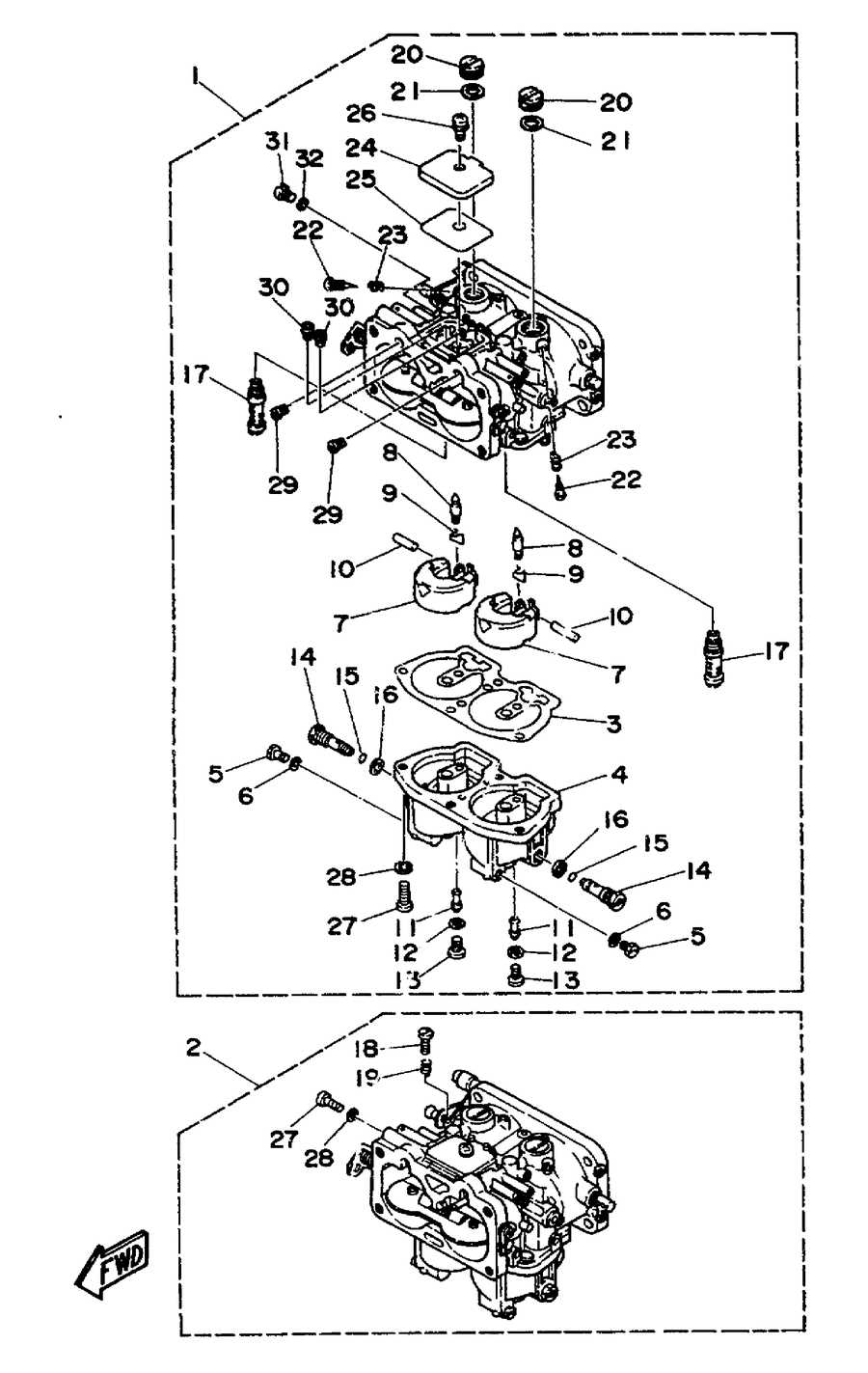 yamaha 115 parts diagram