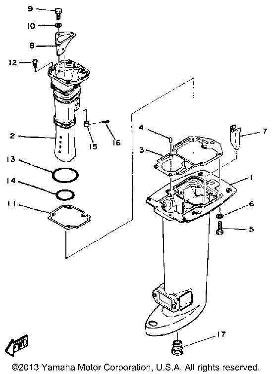 yamaha 8hp outboard parts diagram