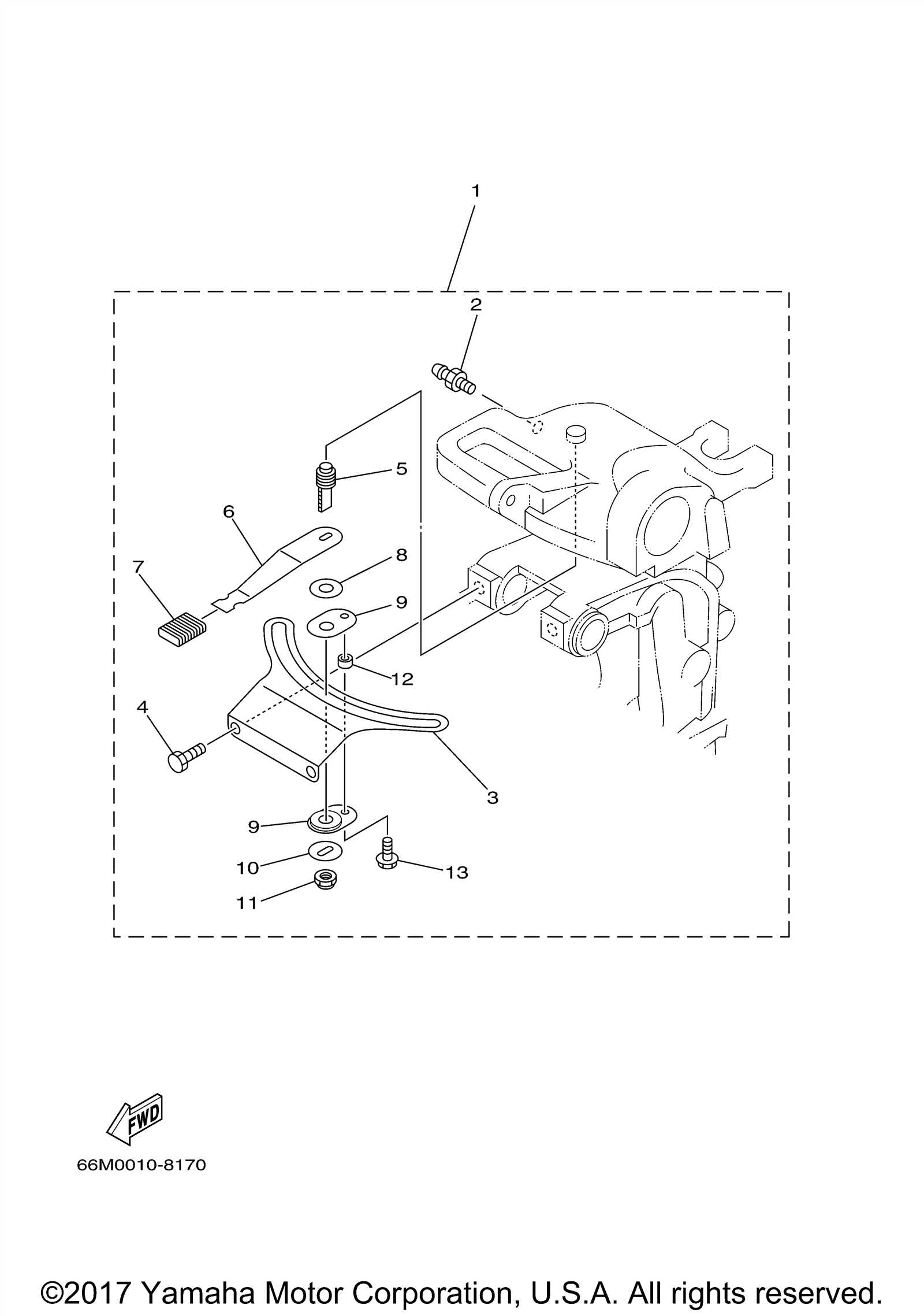 yamaha 8hp outboard parts diagram