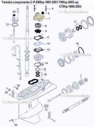 yamaha 8hp outboard parts diagram