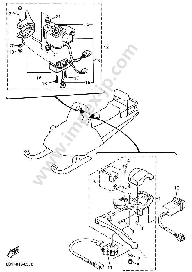 yamaha enticer parts diagram