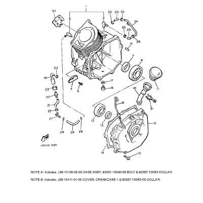 yamaha g9 parts diagram