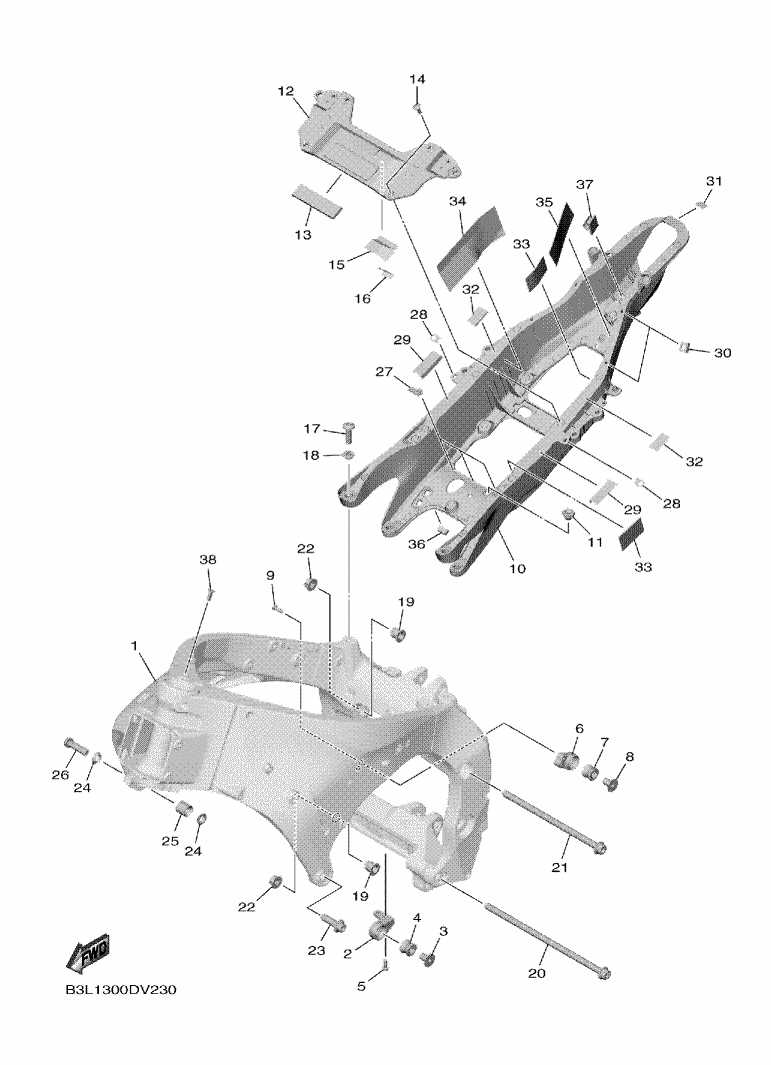 yamaha part diagram