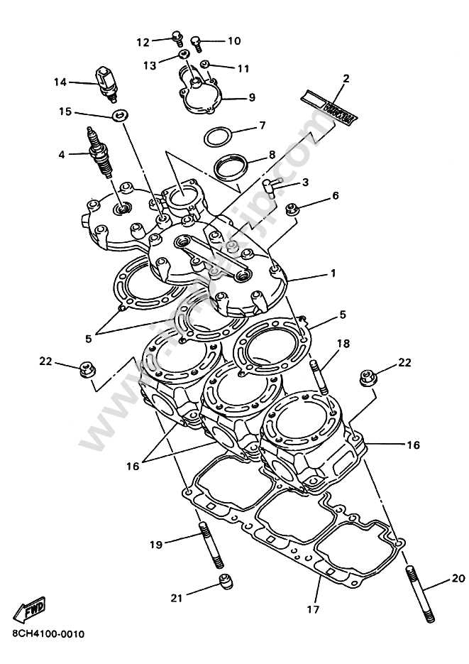 yamaha snowmobile parts diagram