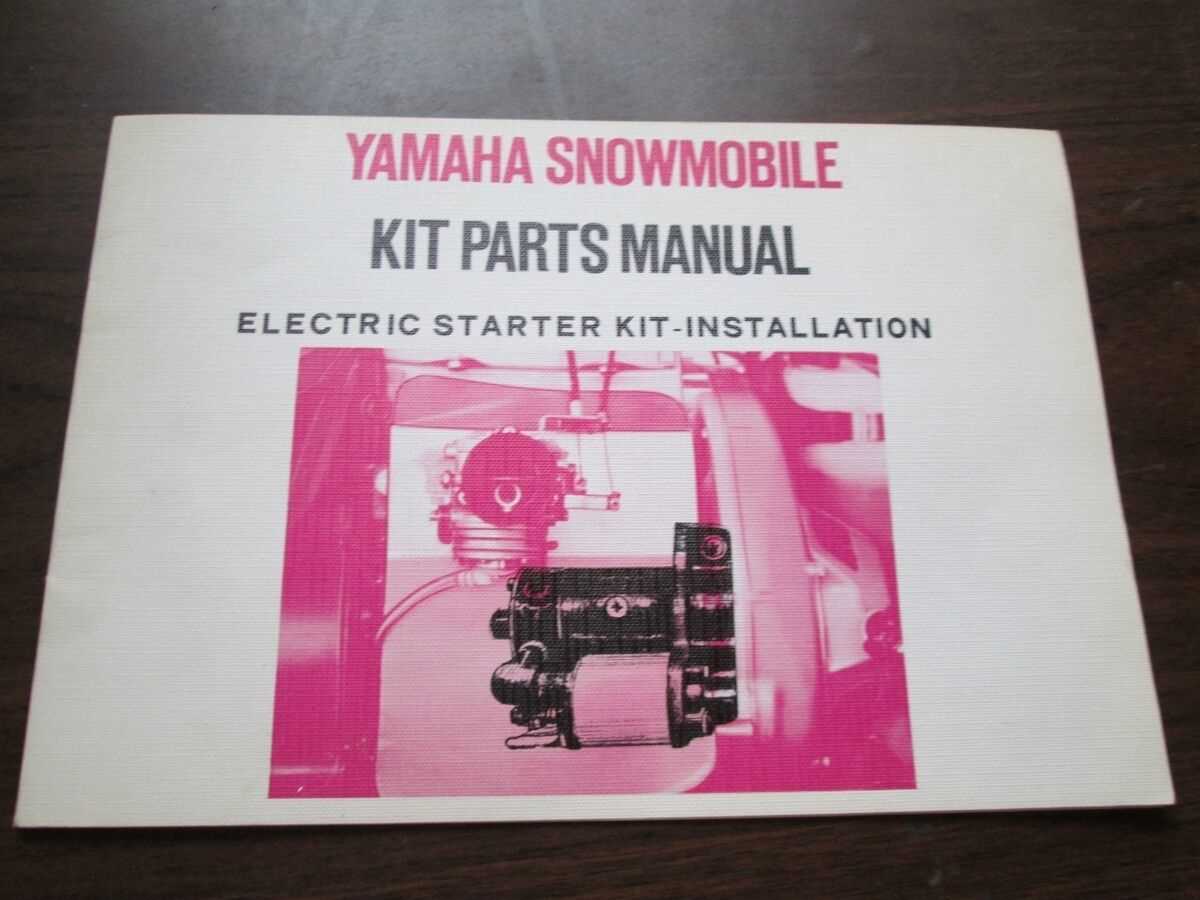 yamaha snowmobile parts diagram