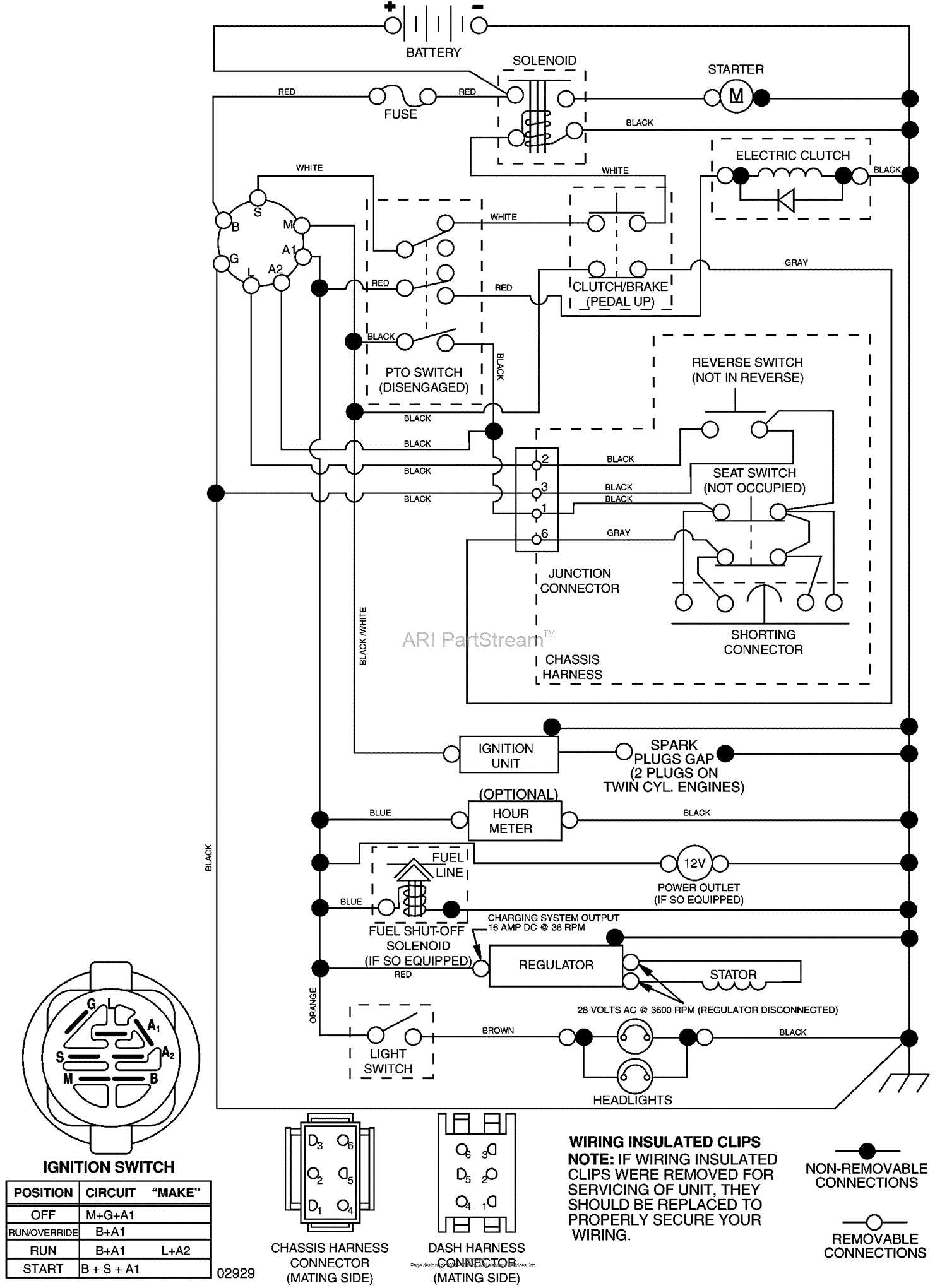 yth2454 parts diagram