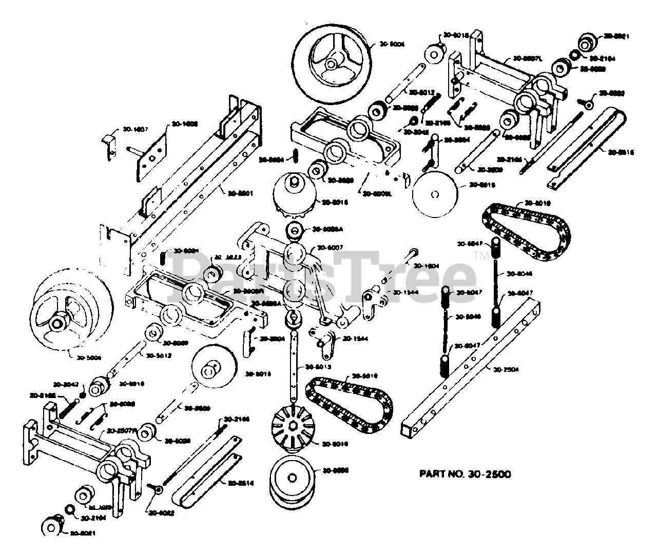 zero turn mower parts diagram