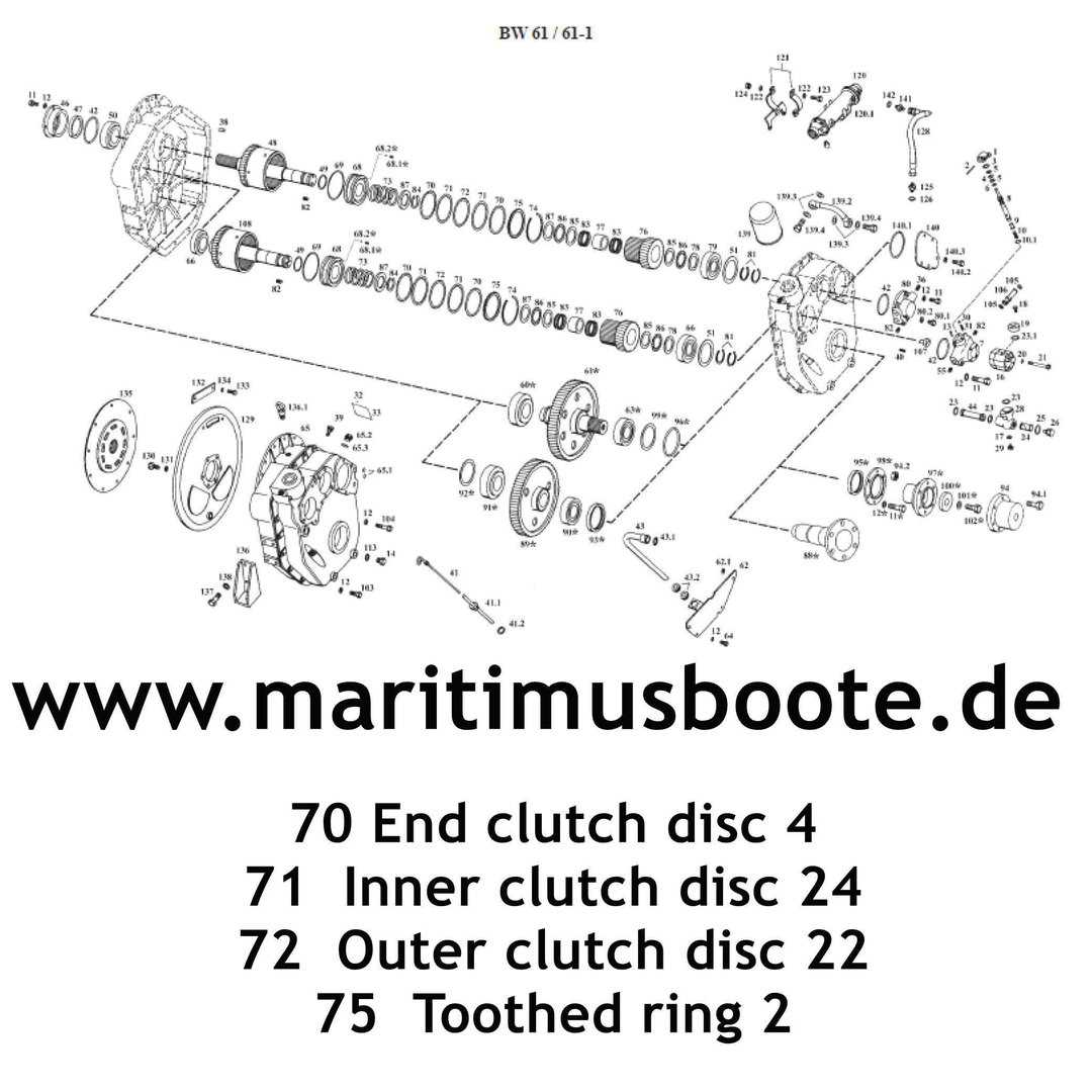 zf marine transmission parts diagram