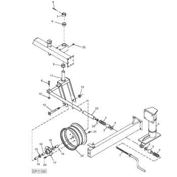 john deere 894a hay rake parts diagram