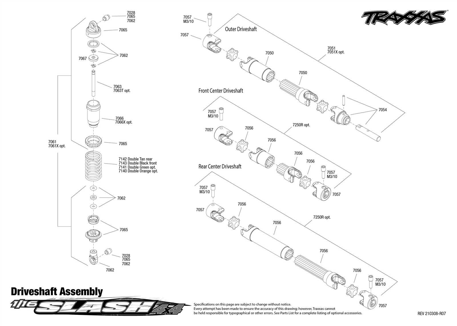 traxxas slash 2wd parts diagram