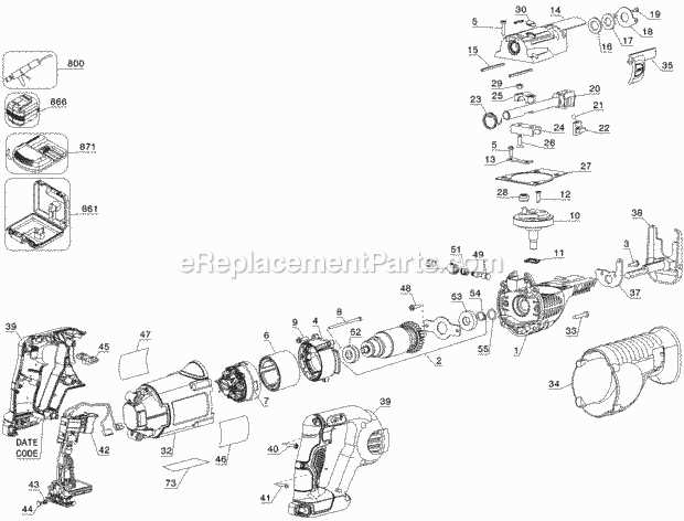 dewalt dxv10sa parts diagram