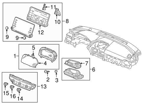 2019 honda accord parts diagram