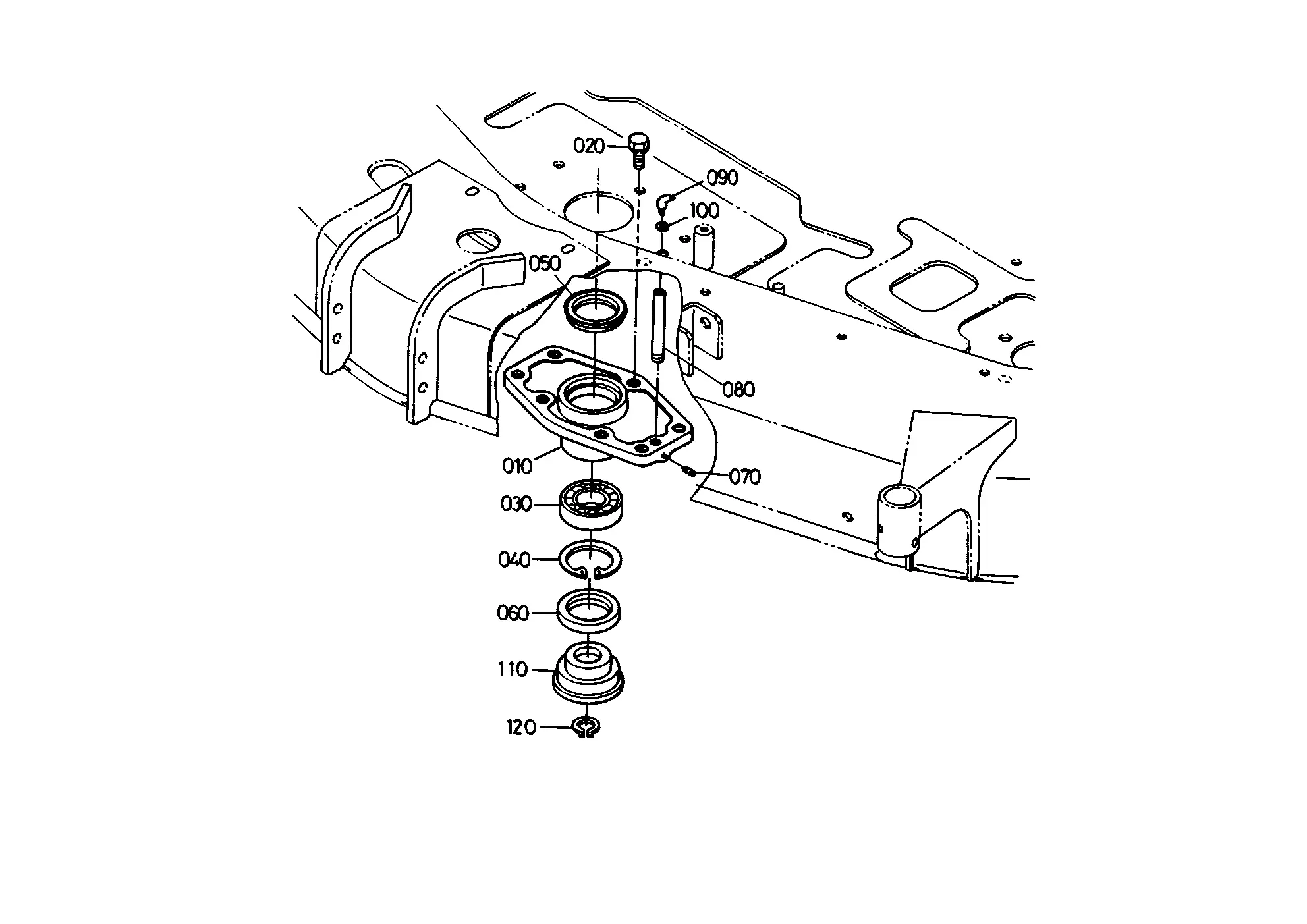 john deere z425 deck parts diagram