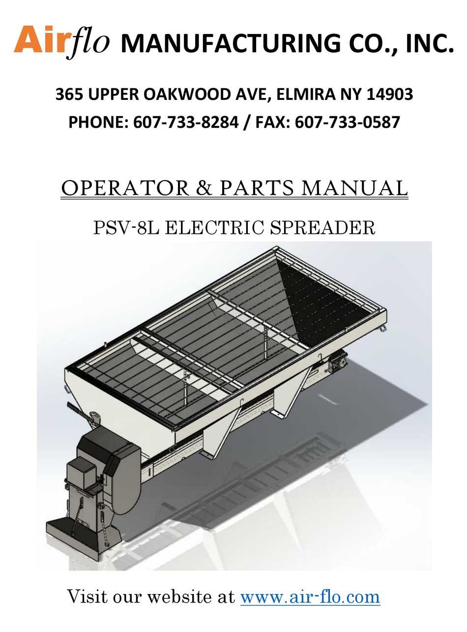 air flo salt spreader parts diagram