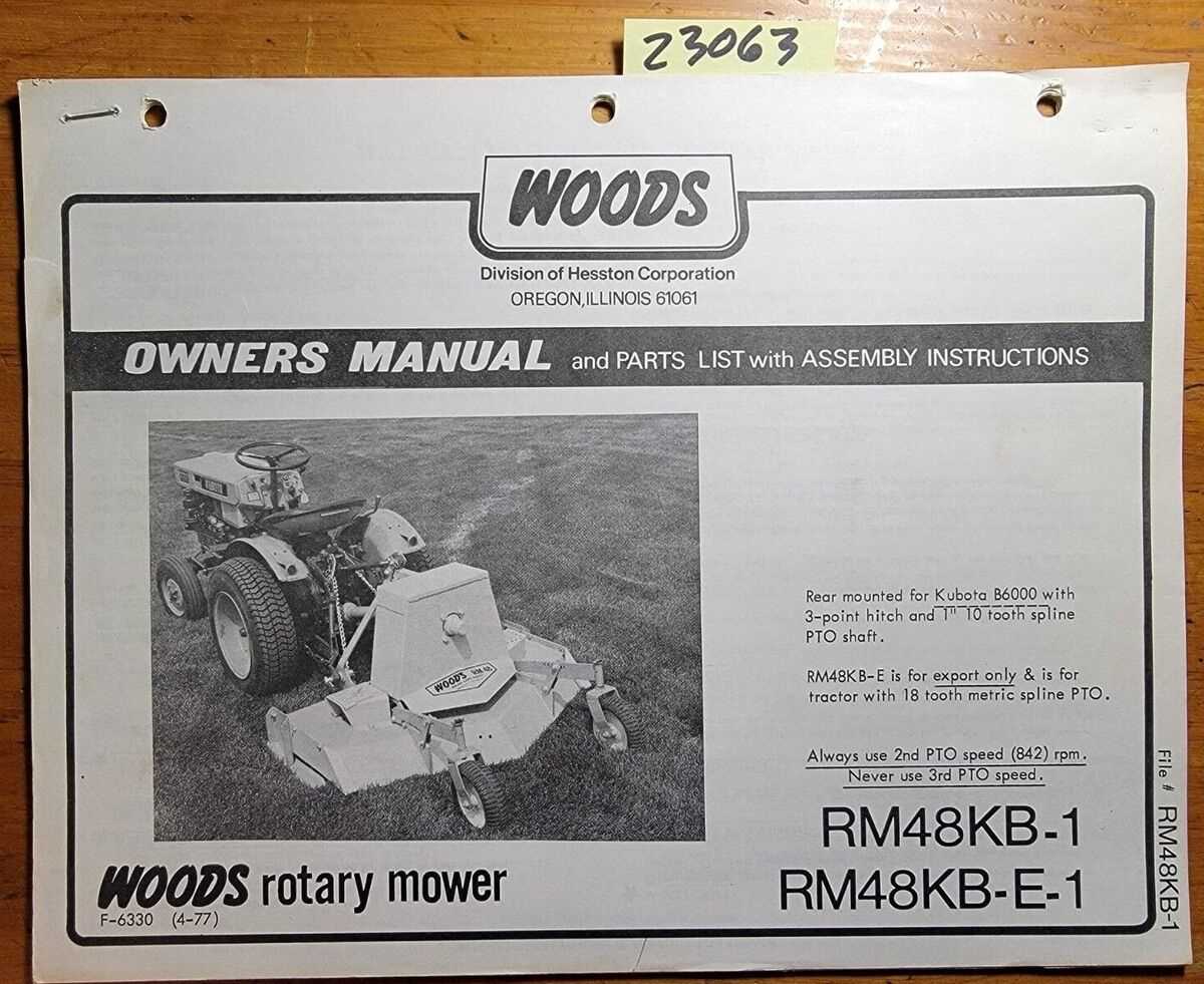 kubota 48 mower deck parts diagram