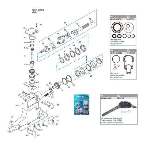 alpha 1 outdrive parts diagram