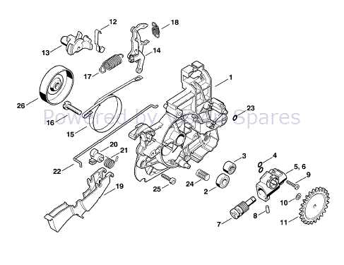 stihl ms180c parts diagram