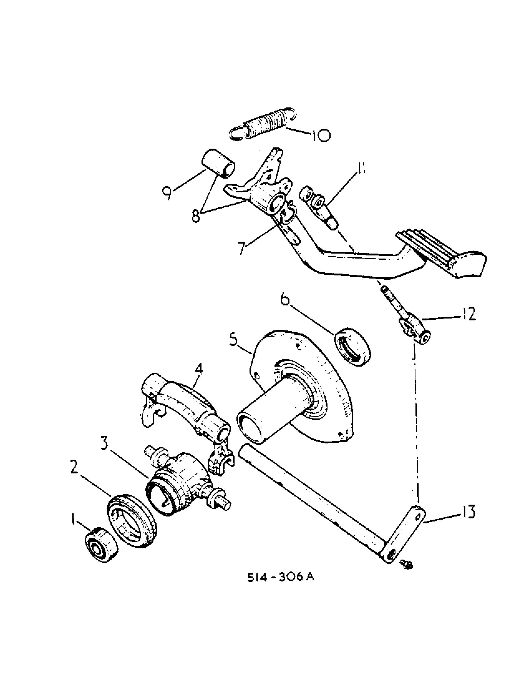 international 674 parts diagram