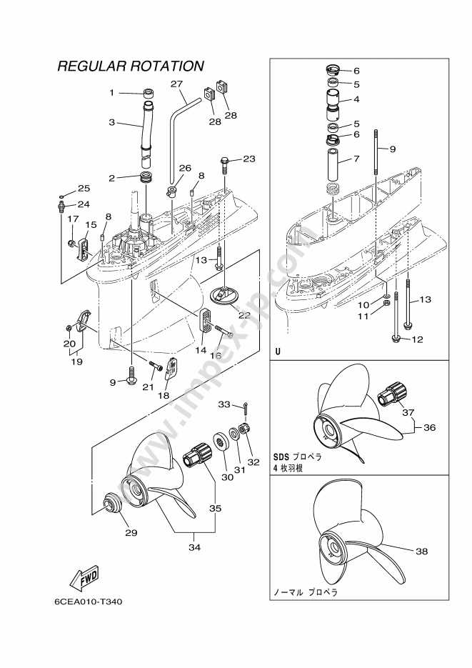 yamaha f300 parts diagram