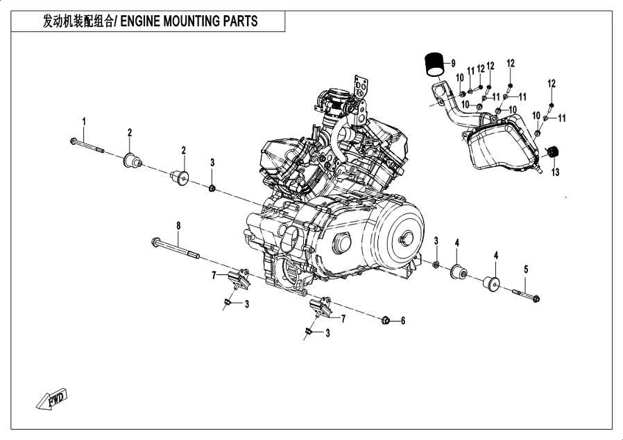 tow motor parts diagram