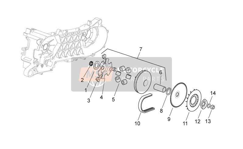 aprilia sr 50 parts diagram