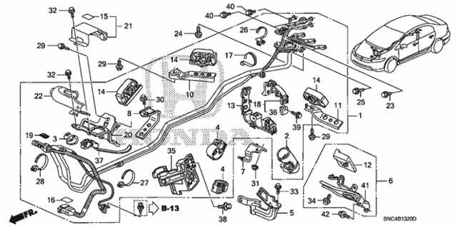 2009 honda civic parts diagram