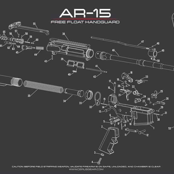 ar 15 exploded parts diagram