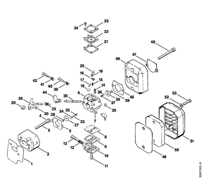 fs 90 parts diagram