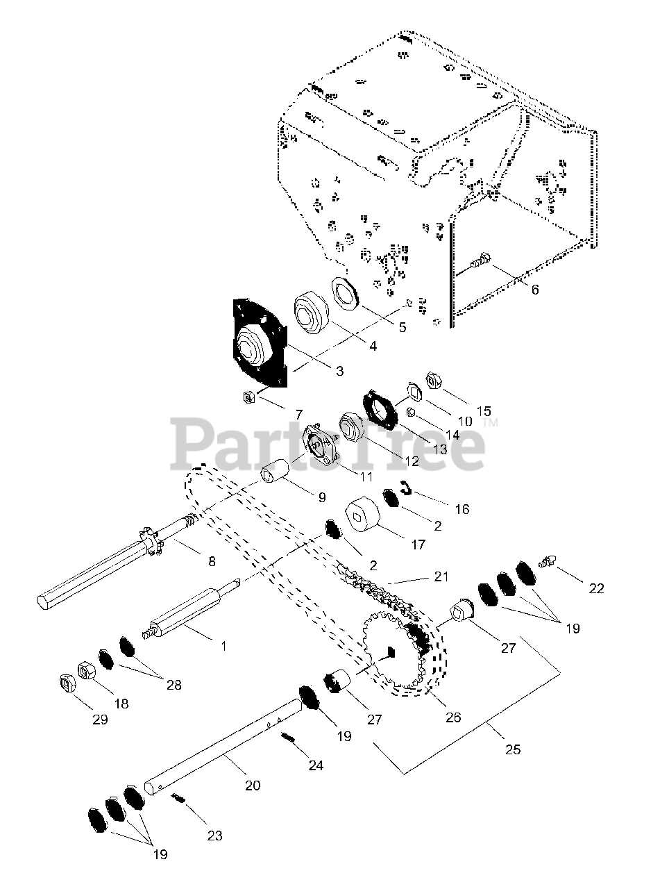 ariens snow thrower parts diagrams