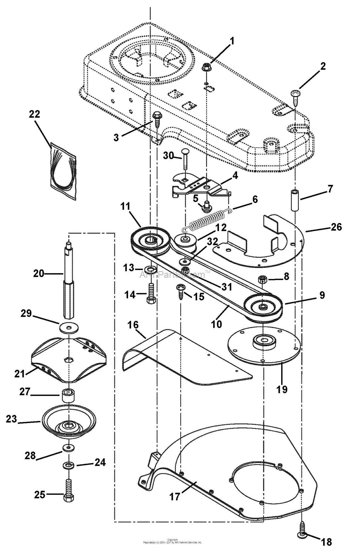 ariens snow thrower parts diagrams