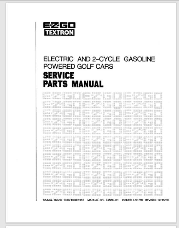 ezgo marathon steering parts diagram