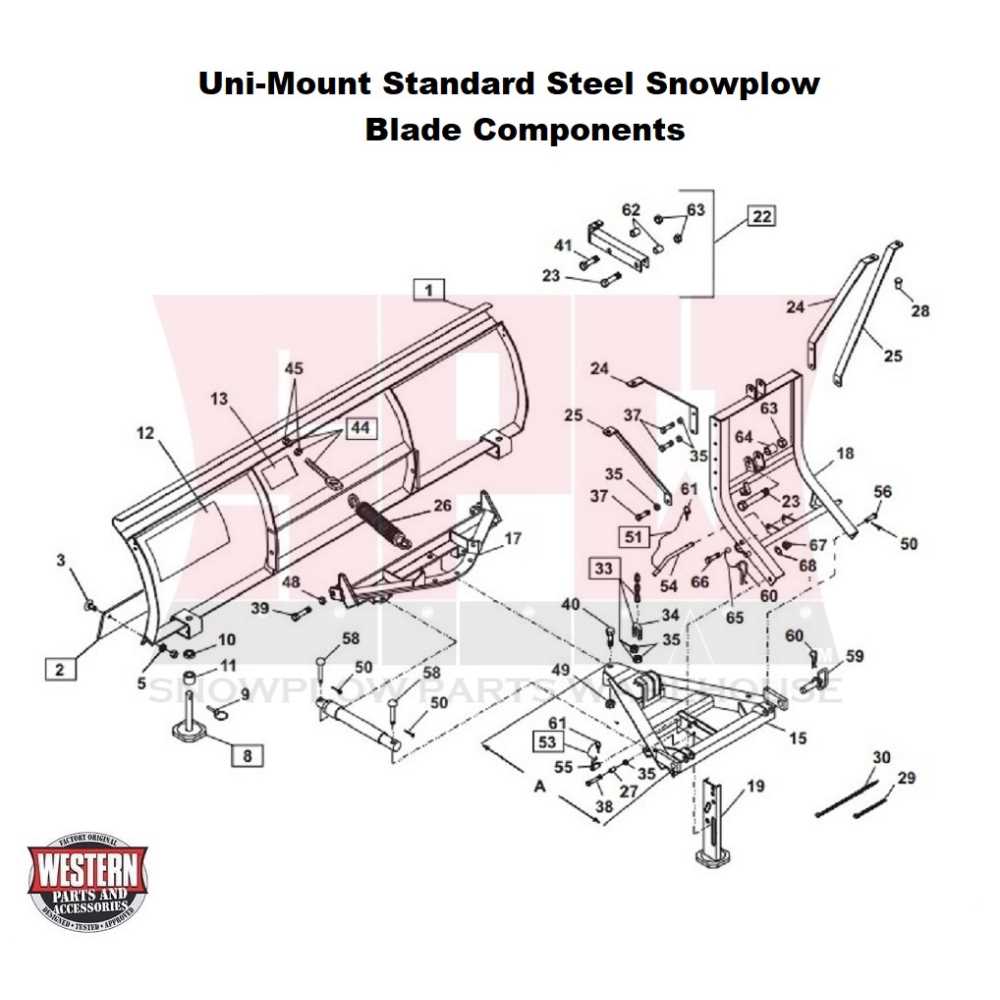 blizzard plow parts diagram