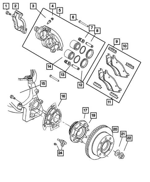 2006 dodge ram 2500 front end parts diagram